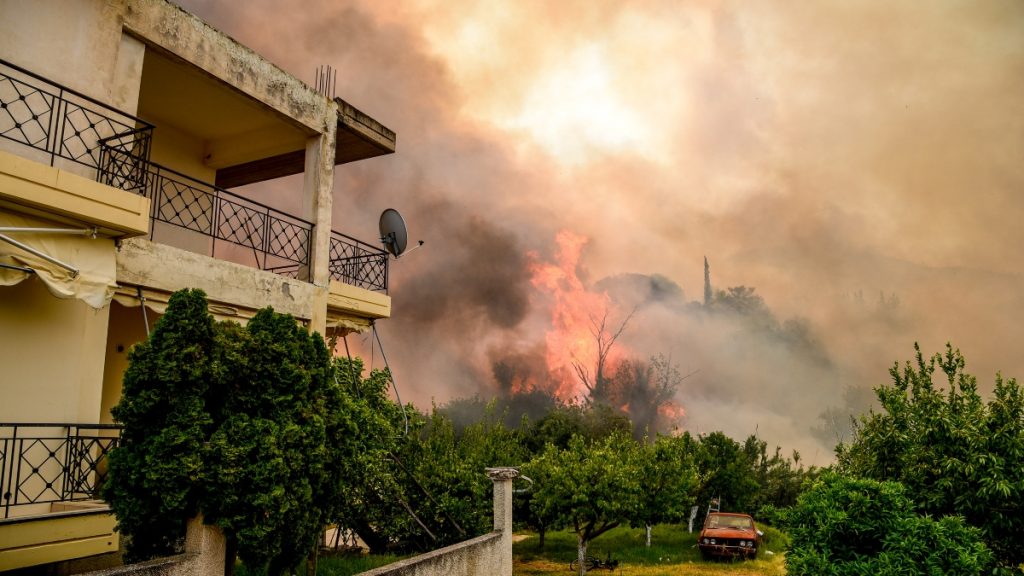 Φωτιά στην Αχαΐα: Ολονύχτια μάχη με τις φλόγες οι πυροσβεστικές δυνάμεις (βίντεο)