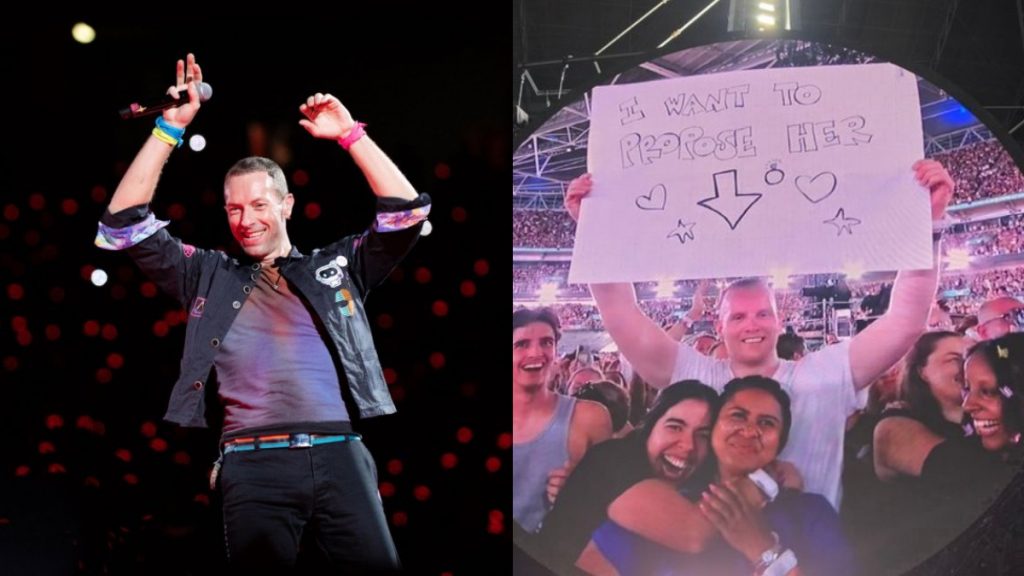 Coldplay: Νεαρός έκανε πρόταση γάμου σε συναυλία τους – Το τρολάρισμα του Κρις Μάρτιν (vid)