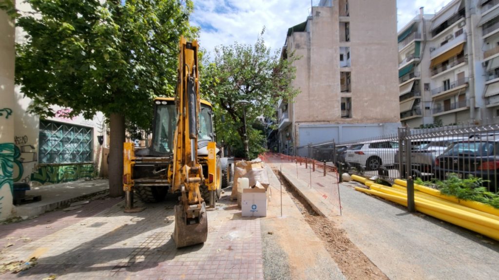 Δήμος Αθηναίων: Πρόστιμα και αυστηρά μέτρα για τα έργα φυσικού αερίου στο Γουδή (εικόνες)