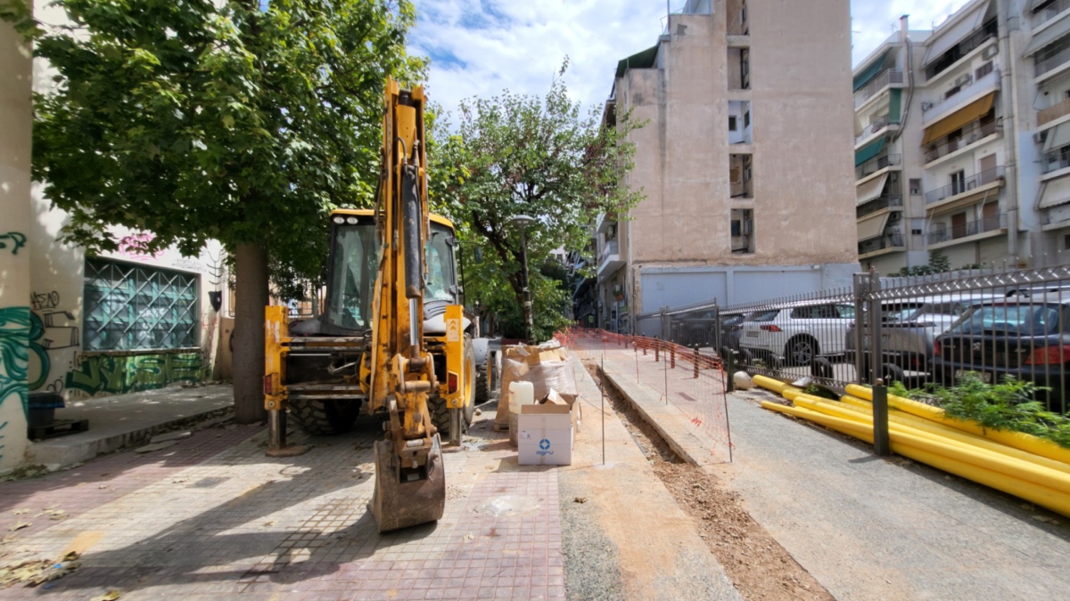 Δήμος Αθηναίων: Πρόστιμα και αυστηρά μέτρα για τα έργα φυσικού αερίου στο Γουδή (εικόνες)