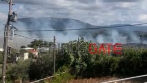 Πυρκαγιά σε χαμηλή βλάστηση στους Φιλιάτες Θεσπρωτίας – Ήχησε το 112 (βίντεο)