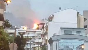 Φωτιά σε δασική έκταση στην περιοχή Κουλάς Σερρών – Ήχησε το 112 (Βίντεο)