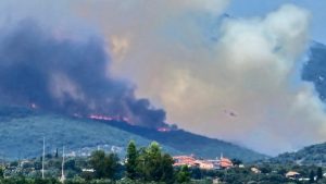Μεσσηνία: Φωτιά σε δασική έκταση – Ήχησε το 112, εκκενώθηκαν τα Πετράλωνα “Απομακρυνθείτε προς Μελιγαλά”  (Εικόνες)