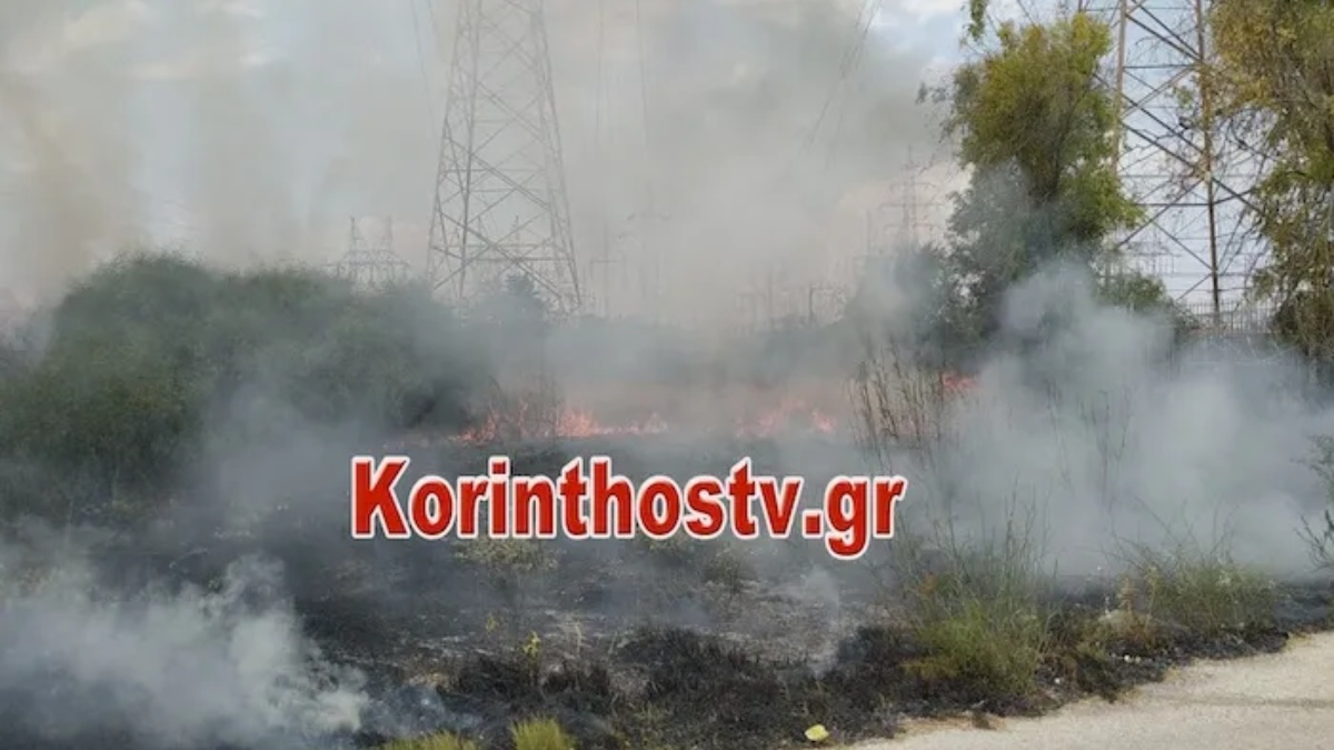 Φωτιά τώρα στο Λεόντιο Νεμέας