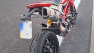 Φθιώτιδα: Εκτροπή μηχανής στην έξοδο των Θερμοπυλών – Τραυματίας ο οδηγός (εικόνες)