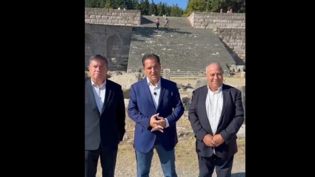 Άδωνις Γεωργιάδης: Επισκέφθηκε το αρχαίο Ασκληπιείο της Κω – “Το πρώτο νοσοκομείο της ανθρωπότητας”