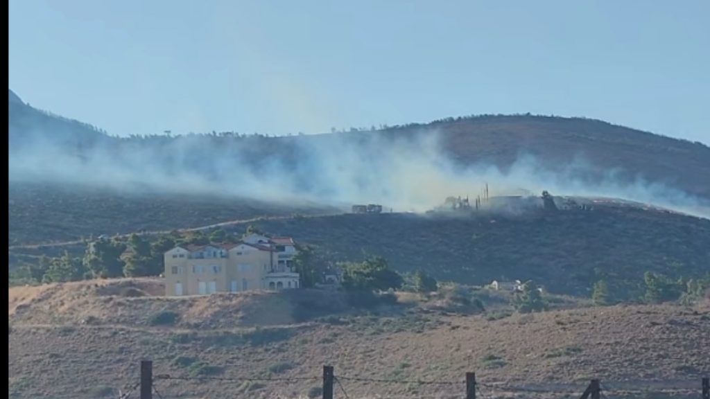 Φωτιά σε δασική έκταση στην Καλλιτεχνούπολη – Ήχησε το 112