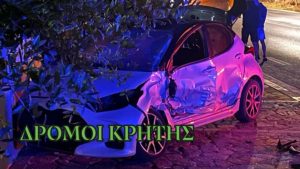 Χανιά: Τρεις τραυματίες σε σύγκρουση οχημάτων στα Κουνουπιδιανά – Μια γυναίκα σε σοβαρή κατάσταση (φωτογραφίες)