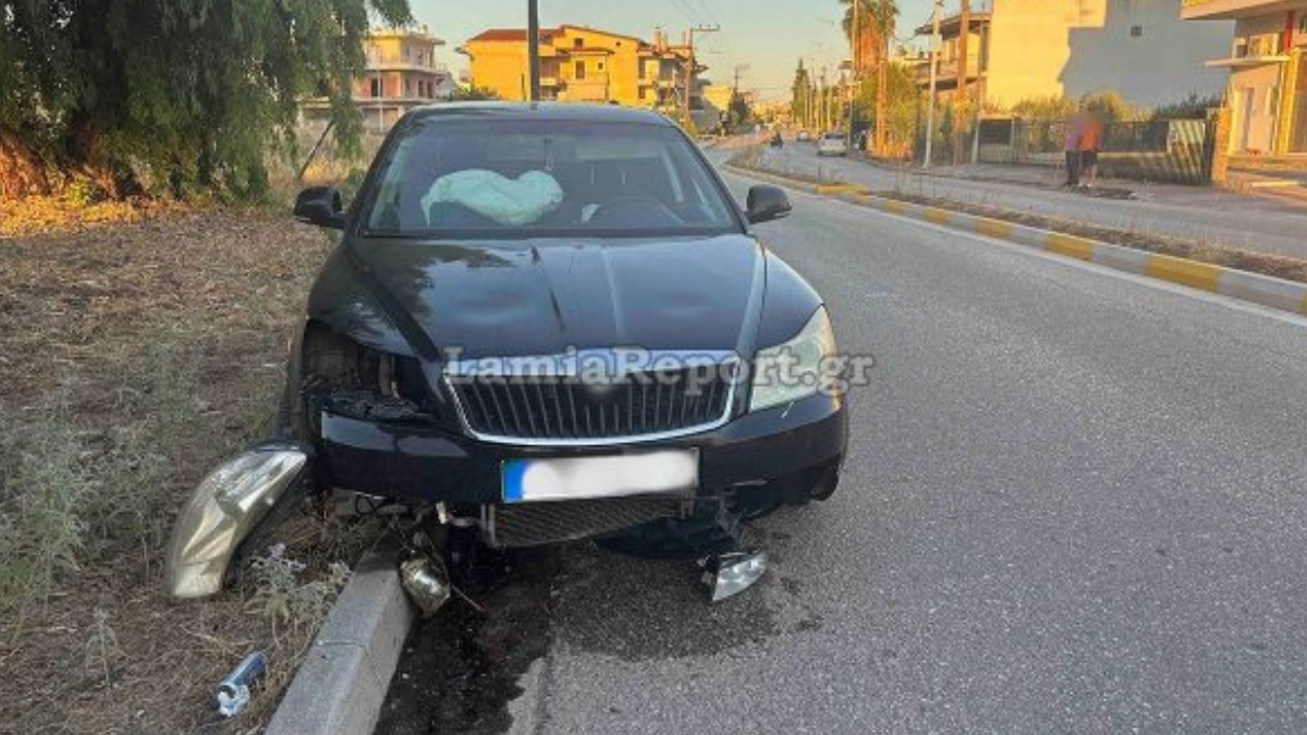 Τροχαίο στη Λαμία: Μητέρα και κόρη εκτροχιάστηκαν από την αντηλιά (εικόνες, βίντεο)