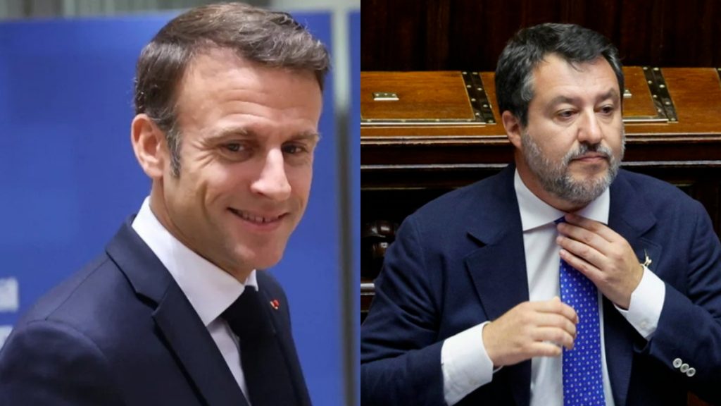 Διπλωματικό επεισόδιο μεταξύ Γαλλίας και Ιταλίας μετά τις δηλώσεις Σαλβίνι για Μακρόν – «Να πάει μόνος του με κράνος στην Ουκρανία»