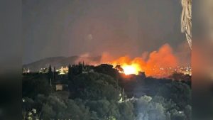 Φωτιά σε χαμηλή βλάστηση στο Μαρκόπουλο Μεσογαίας