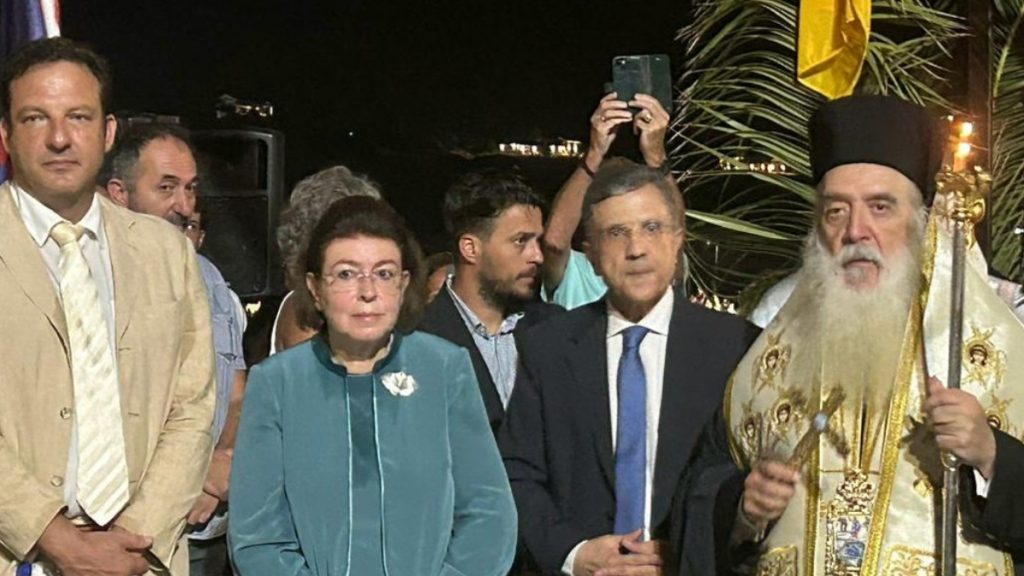 Μενδώνη στη Σάμο: Η Ελλάδα δεν δέχεται καμία πρόκληση στα εθνικά και κυριαρχικά δικαιώματα της