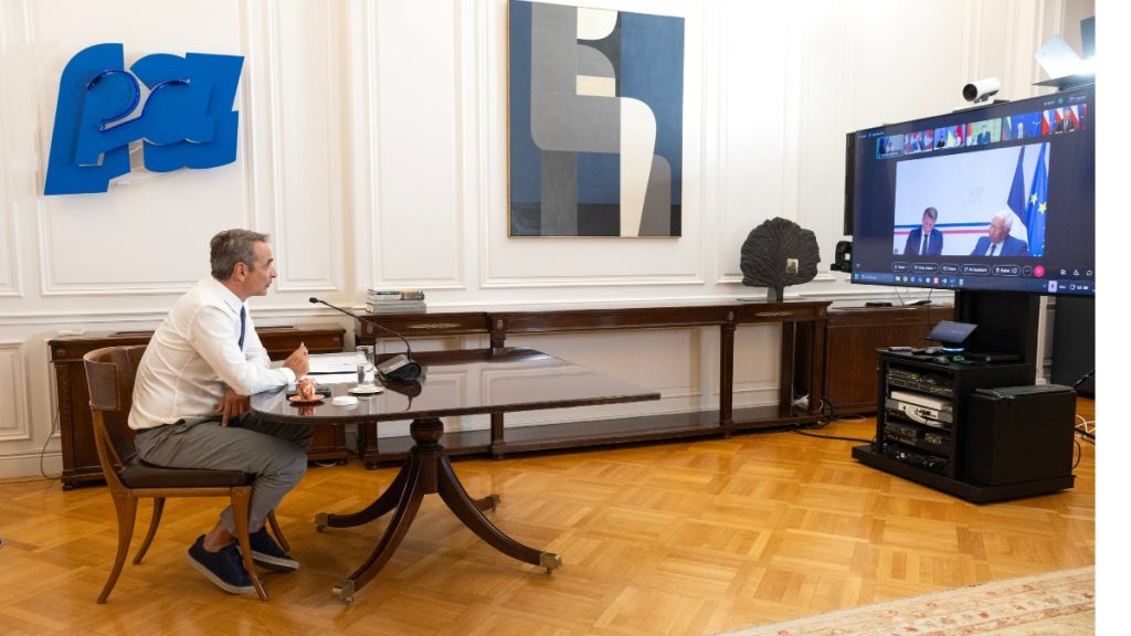 Μητσοτάκης στην τηλεδιάσκεψη ηγετών για την Ουκρανία: Τα σύνορα δεν αλλάζουν δια της βίας