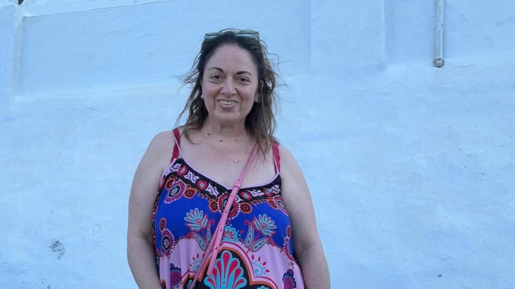 Σοφία Μουτίδου: Στη Σαντορίνη μαζί με τον σύντροφό της – Η σπάνια κοινή φωτογραφία τους (pics)