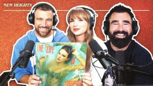 To επεισόδιο του podcast «New Heights» με την Τέιλορ Σουίφτ συγκέντρωσε 15 εκ. προβολές