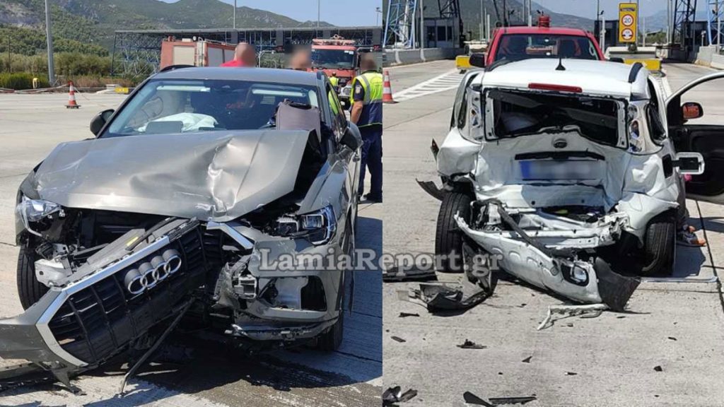 Φθιώτιδα: Αυτοκίνητο «καρφώθηκε» πίσω από σταματημένο όχημα (Φωτογραφίες)