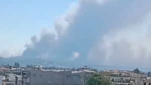 Φωτιά στην Πάτρα: Συγκλονιστικό βίντεο με τα ταυτόχρονα πύρινα μέτωπα