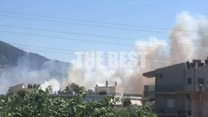 Φωτιά στο κέντρο της Πάτρας – Εκκενώνονται προληπτικά τα Δεμένικα και το ΒΙΟΠΑ