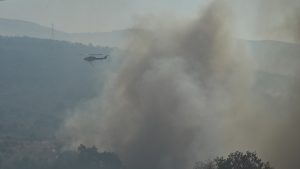 Πυρκαγιά στην Πρέβεζα: Μηνύματα από το 112 για εκκένωση πέντε οικισμών