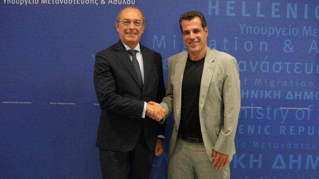 Θάνος Πλεύρης: Συναντήθηκε με τον Πρέσβη της Ιταλίας στην Αθήνα