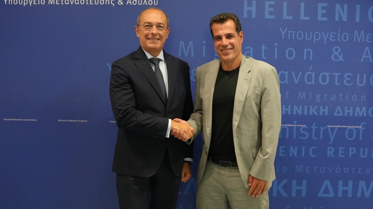 Θάνος Πλεύρης: Συναντήθηκε με τον Πρέσβη της Ιταλίας στην Αθήνα