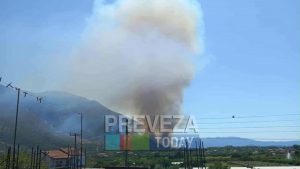 Πρέβεζα: Καλύτερη η εικόνα σε Αηδόνι και Κλεισούρα – Σηκώθηκαν 11 εναέρια μέσα, μήνυμα από το 112 (Φωτογραφίες + Βίντεο)