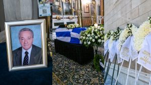 Κωνσταντίνος Πυλαρινός: Σε κλίμα συγκίνησης το τελευταίο «αντίο» στον πρώην βουλευτή της ΝΔ (pics)
