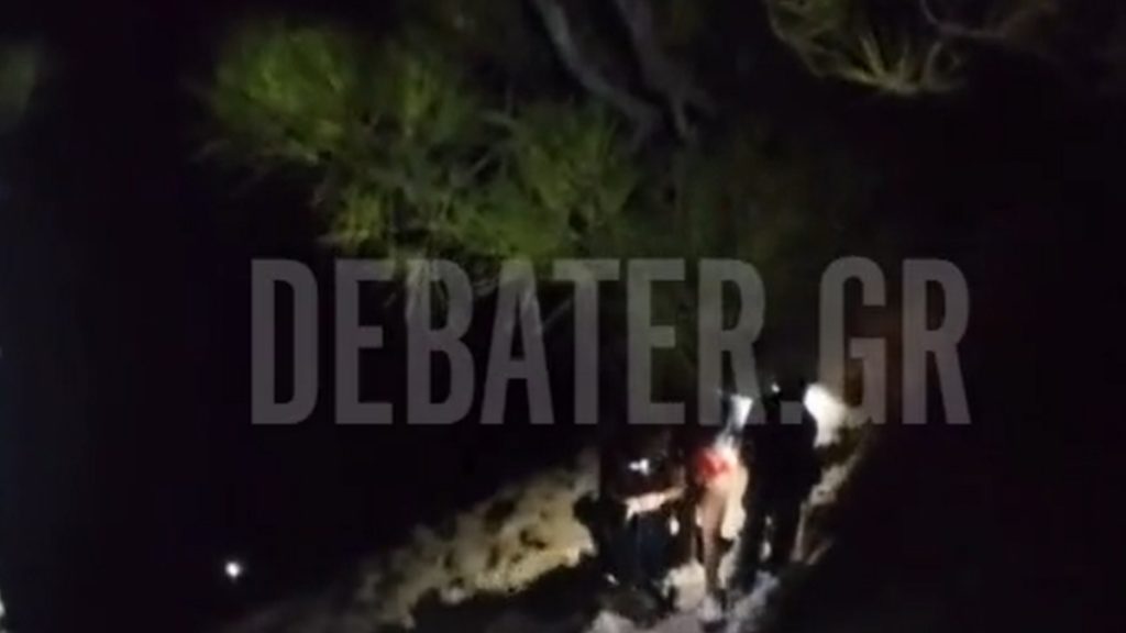 Φαράγγι Σαμαριάς: Βίντεο από την επιχείρηση διάσωσης του Γάλλου τουρίστα