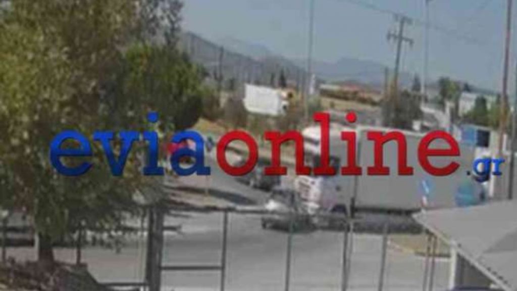 Τροχαίο Σχηματάρι: Σοκαριστικό Βίντεο ντοκουμέντο από την σύγκρουση φορτηγού με ΙΧ