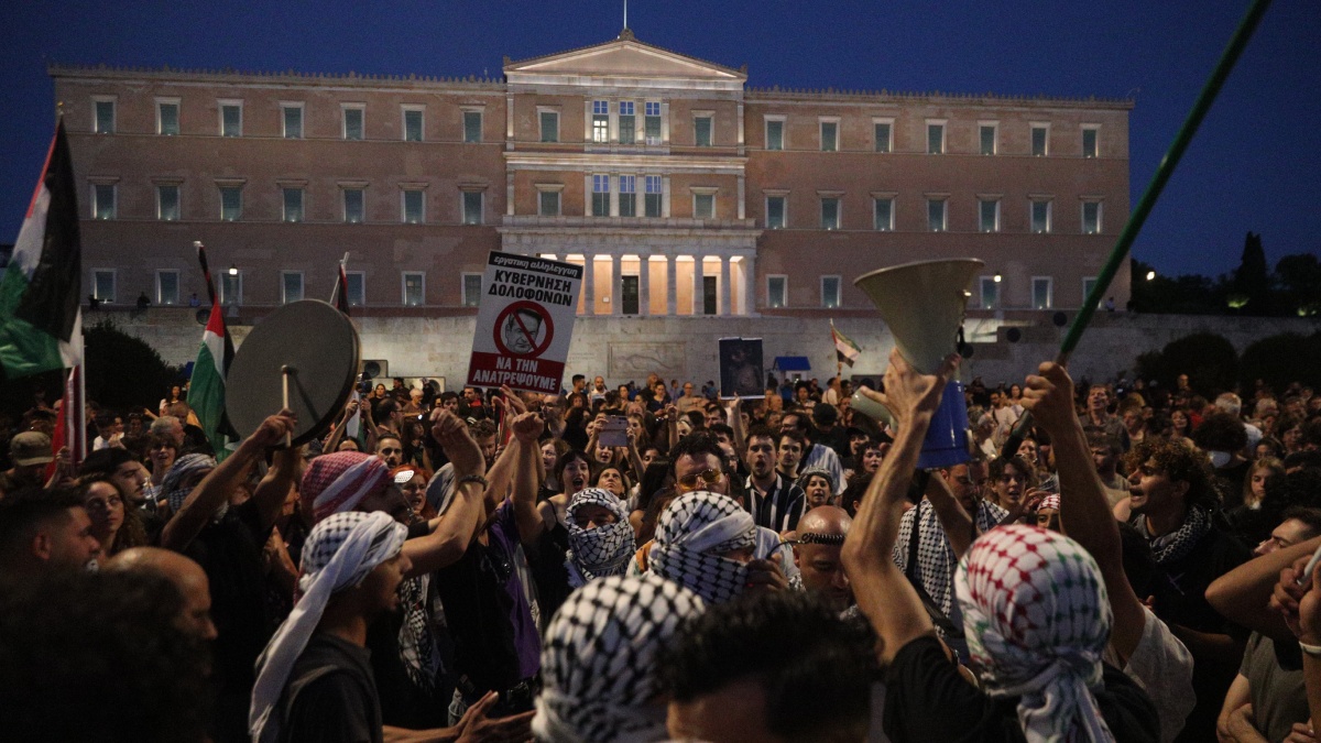 Τεράστιος αριθμός συγκεντρώσεων για την Παλαιστίνη σε όλη την χώρα – Δείτε φωτογραφίες