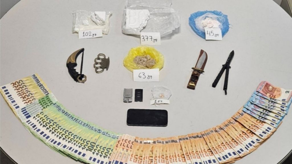 Θεσσαλονίκη: Συνελήφθη 33χρονος με κάνναβη, «σοκολάτα», MDMA και ροζ κοκαΐνη