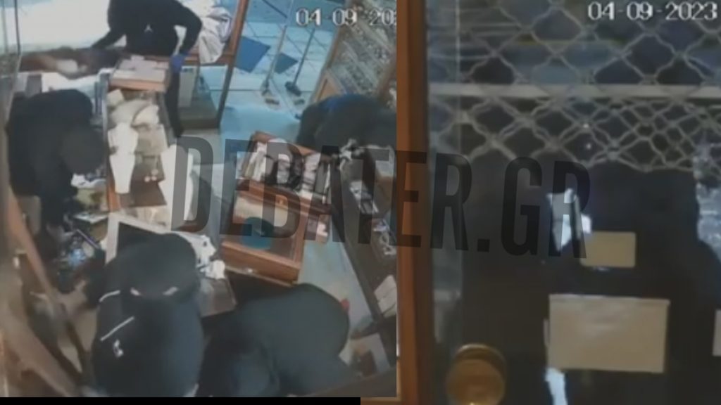 Βίντεο ντοκουμέντα από την σπείρα ληστών που “ρήμαζε” κοσμηματοπωλεία στο κέντρο της Θεσσαλονίκης
