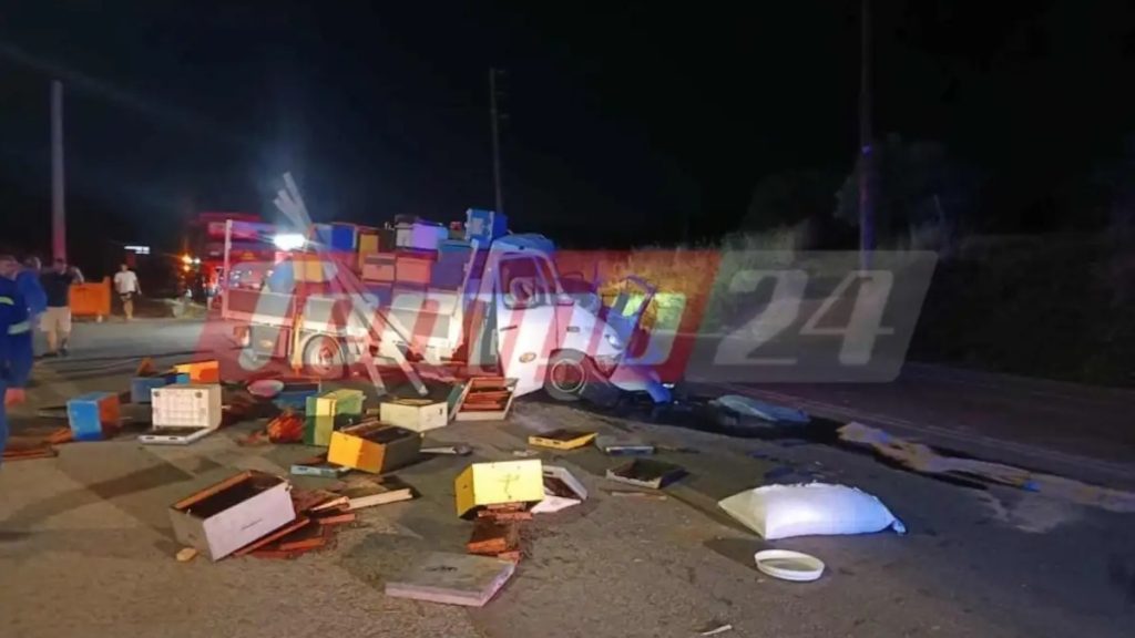 Τραγωδία στην Αχαΐα: Νεκρός 60χρονος οδηγός μετά από σύγκρουση με νταλίκα (Εικόνες+ Βίντεο)