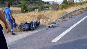 Τραγωδία στη Βοιωτία: Μοτοσικλετιστής έχασε τη ζωή του σε τροχαίο με τρακτέρ