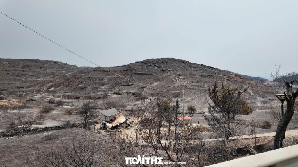 Φωτιά στη Χίο: Μήνυμα του 112 για εκκένωση οικισμού