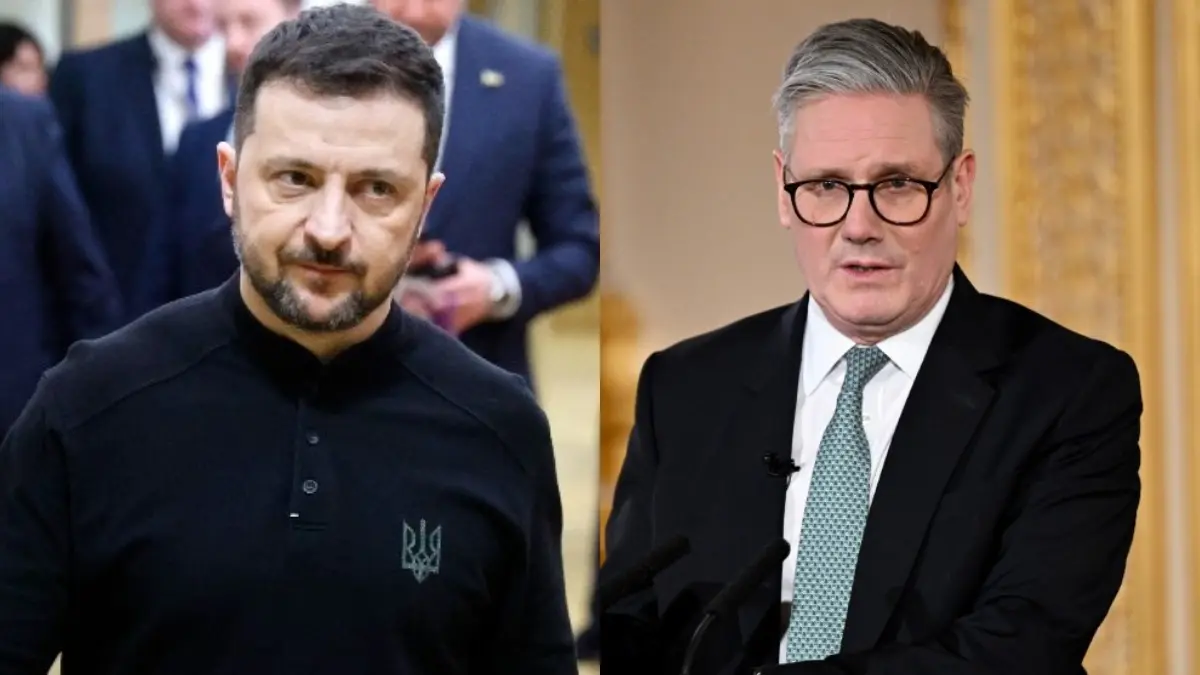 Τηλεφωνική επικοινωνία Ζελένσκι – Στάρμερ για τον πόλεμο και τη Ρωσία