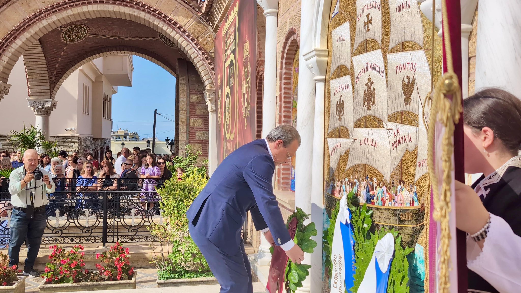 Παρουσία Φάμελλου στις εκδηλώσεις για την Ημέρα Εθνικής Μνήμης της Γενοκτονίας των Ελλήνων της Μικράς Ασίας