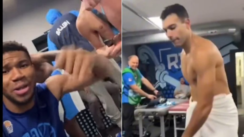 Εθνική Ελλάδος: Με “οδηγό” τον Γιάννη και το ξέφρενο πάρτι στα αποδυτήρια για το χάλκινο – Light, ΛΕΞ και μπουγέλα (βίντεο)