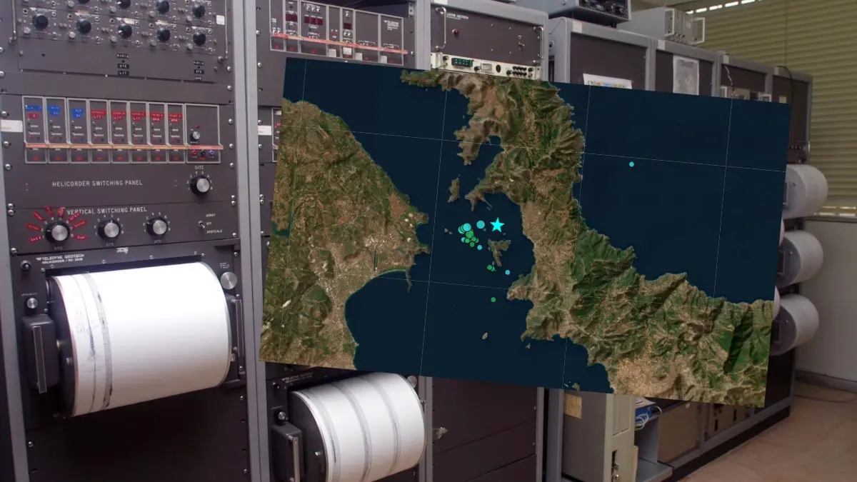 Σεισμός 3,2 Ρίχτερ ανοικτά των Χανίων