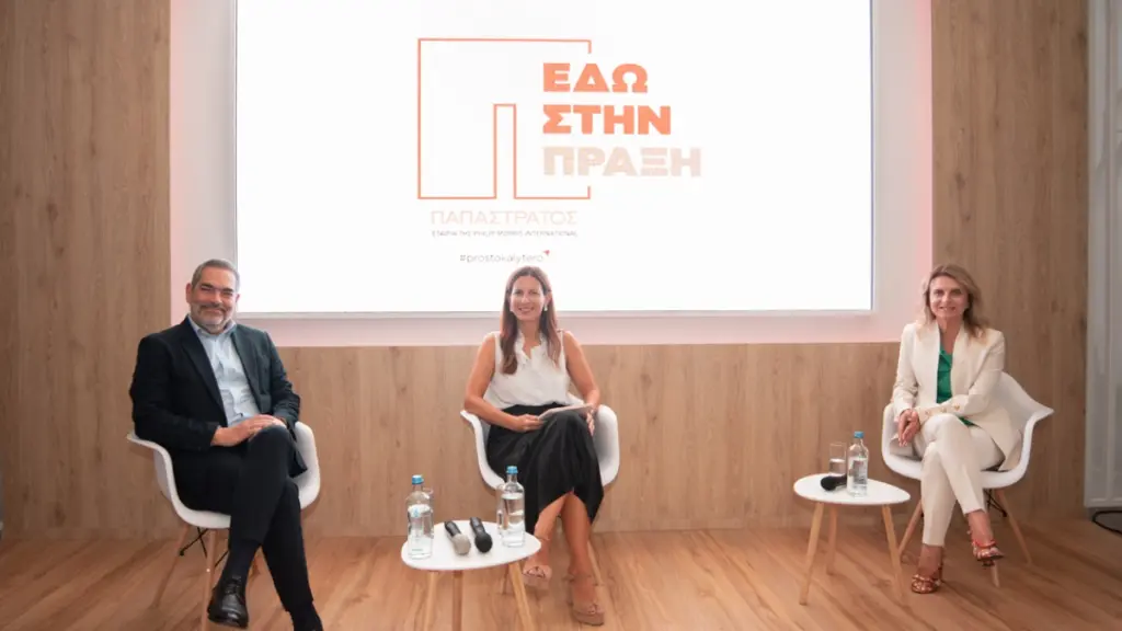 Παπαστράτος στη ΔΕΘ – Συζήτηση για τα εναλλακτικά προϊόντα νικοτίνης: Μύθοι & Αλήθειες