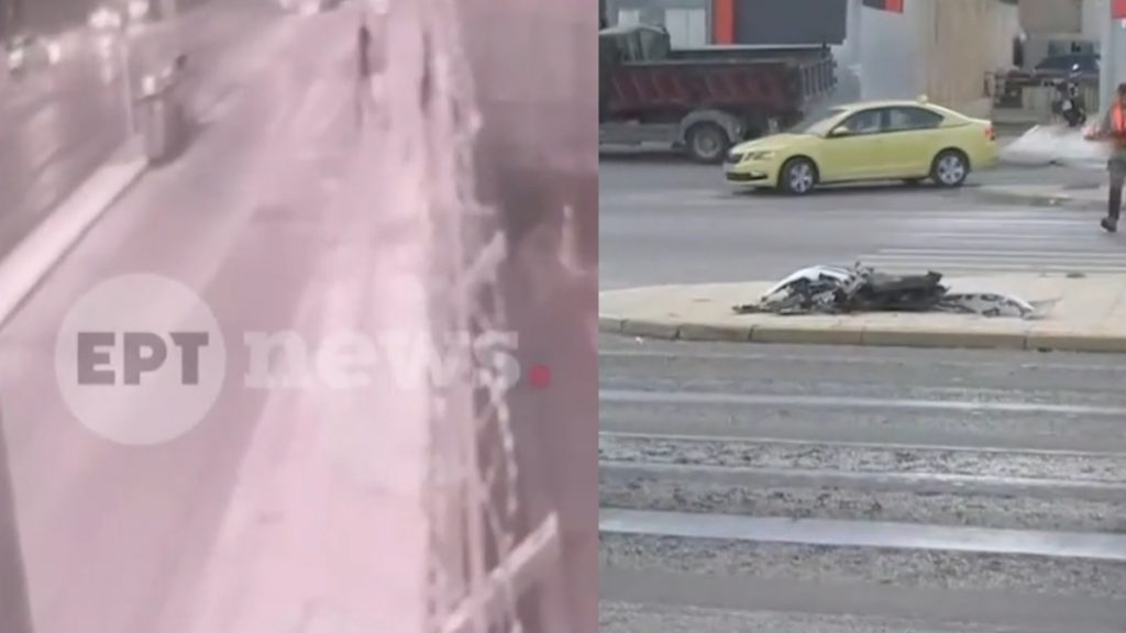 Βουλιαγμένης: Καρέ-καρέ η φονική καραμπόλα – Η στιγμή που το ένα ΙΧ πέφτει πάνω στο άλλο (βίντεο)
