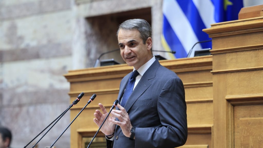 LIVE η ομιλία του Κυριάκου Μητσοτάκη στην ΚΟ της ΝΔ