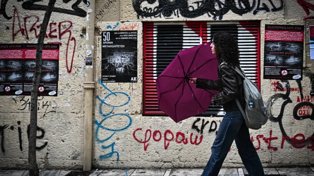 Χαλάει ο καιρός: Πέφτει η θερμοκρασία – Τοπικές βροχές και άνεμοι έως 8 μποφόρ
