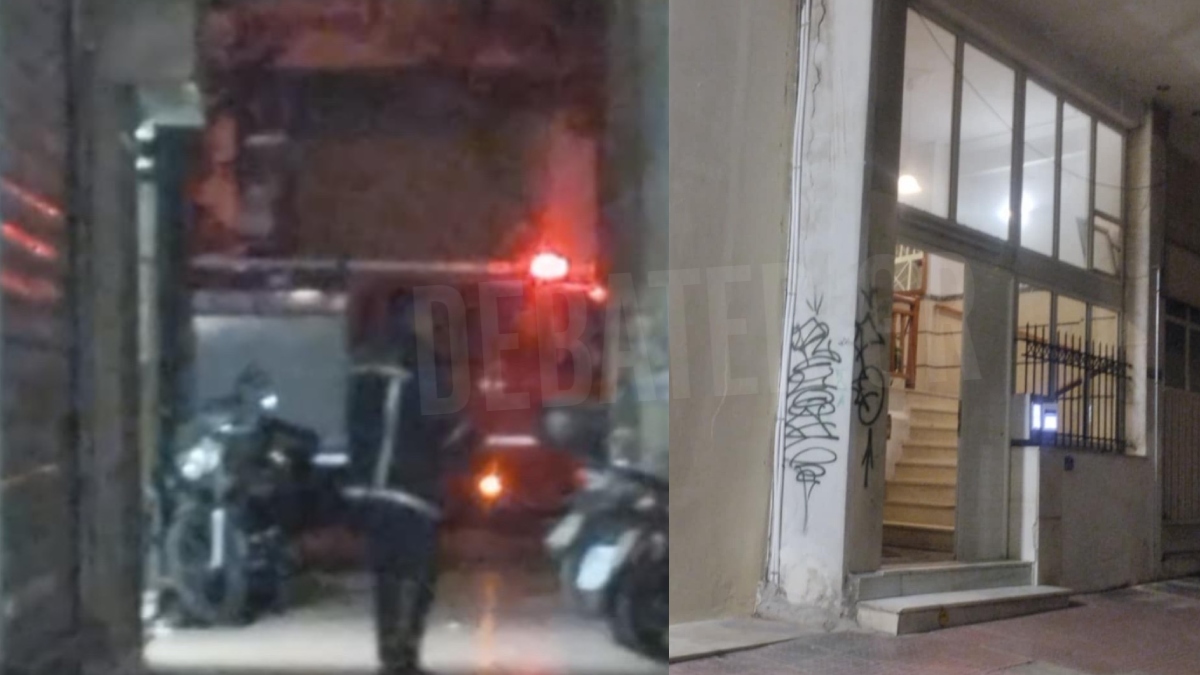 Φωτιά σε φωταγωγό πολυκατοικίας στο Μεταξουργείο – “Άκουσα εκρήξεις και είδα την πυρκαγιά”