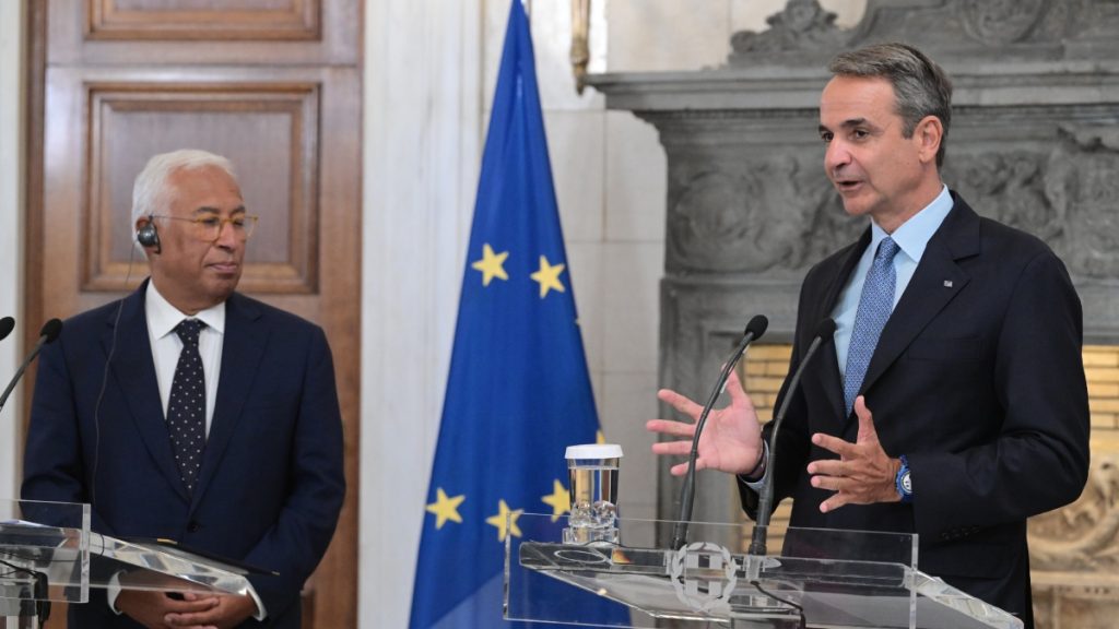 Στο Μαξίμου ο πρόεδρος του Ευρωπαϊκού Συμβουλίου – LIVE οι κοινές δηλώσεις με Μητσοτάκη