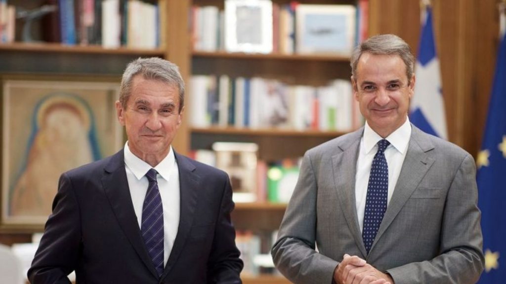 Ο Κυριάκος Μητσοτάκης καλωσόρισε τον Ανδρέα Λοβέρδο στη ΝΔ – “Ενώνουμε τις προσπάθειές μας μακριά από ταμπέλες”