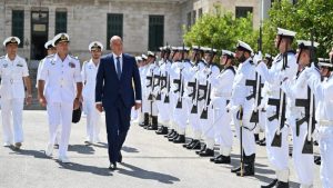 Δένδιας: «Η δωρεά της Motor Oil ενισχύει σημαντικά το Πολεμικό Ναυτικό»