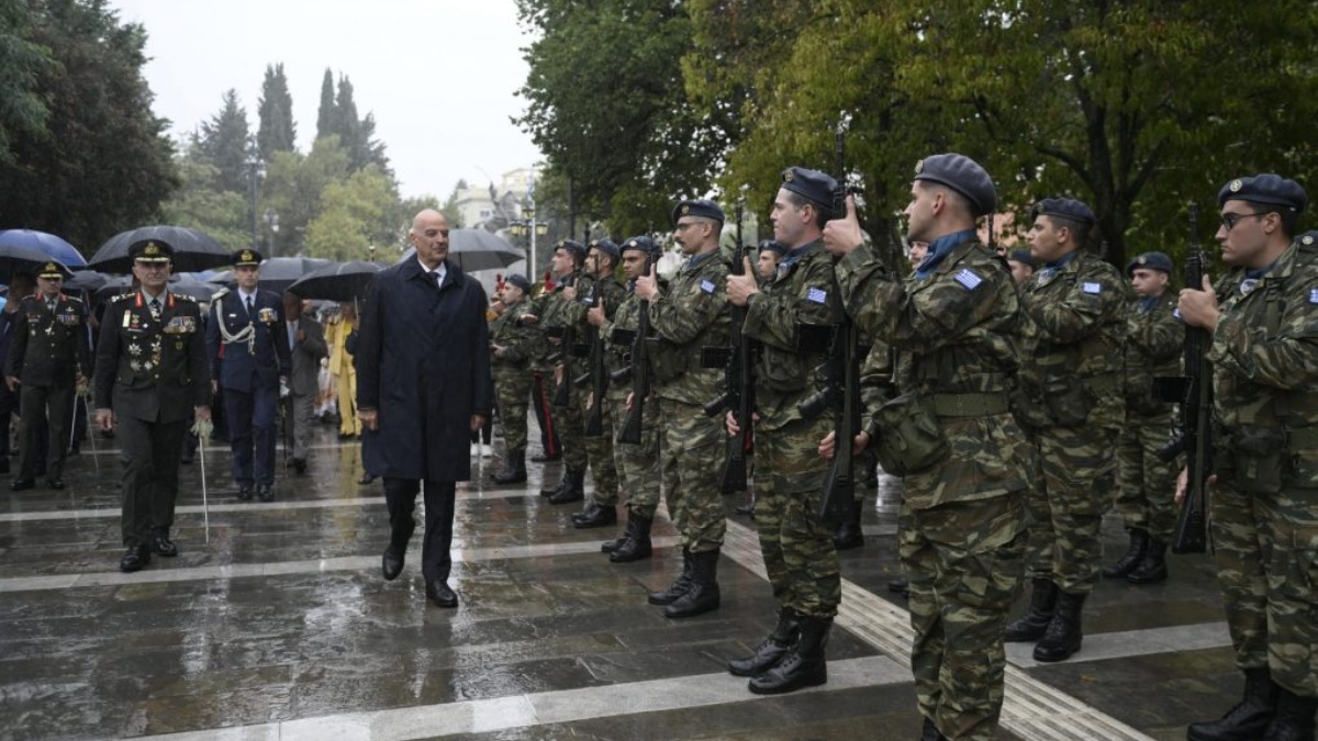 Δένδιας στις εκδηλώσεις την επέτειο της άλωσης της Τριπολιτσάς: Εγκαθίσταται στην πόλη σχολή για drones