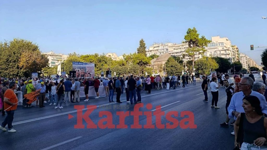 ΔΕΘ 2025: Έκλεισε η Εγνατία οδός λόγω συγκεντρώσεων διαμαρτυρίας