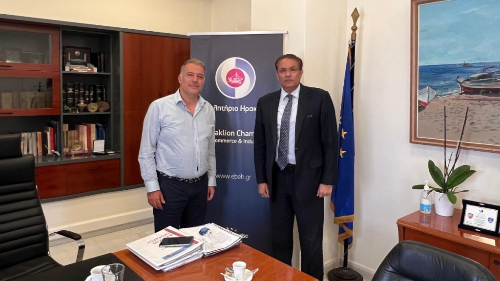 Κρήτη: Ο πρέσβης του Πακιστάν δείχνει ενδιαφέρον για τα τοπικά προϊόντα